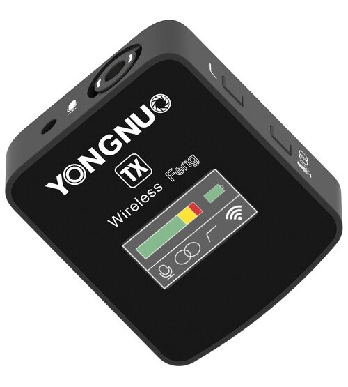 Yongnuo Feng Compact Digital Wireless Microphone System for Cameras & Smartphones (2.4 GHz)